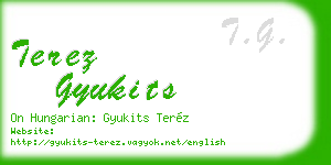 terez gyukits business card