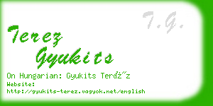 terez gyukits business card